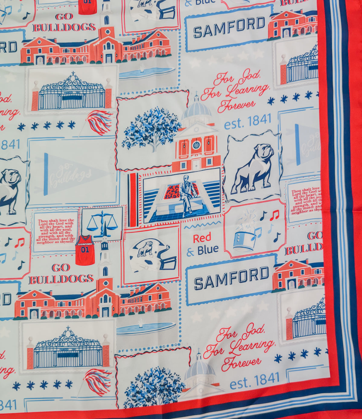 Samford University Silk Scarf
