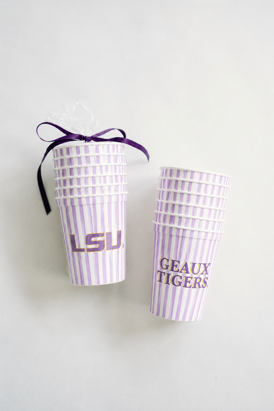 LSU "Geaux Tigers" Stadium Cup Set
