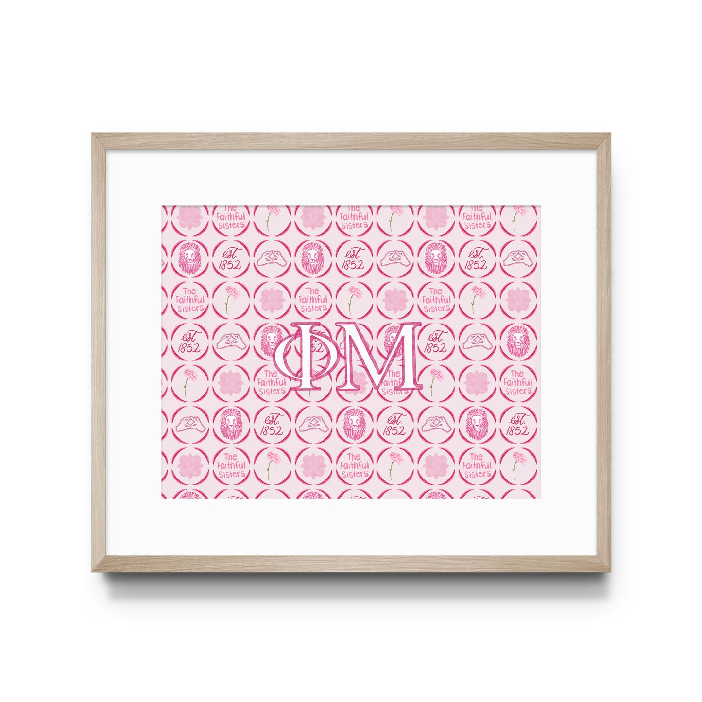 Phi Mu Art Print