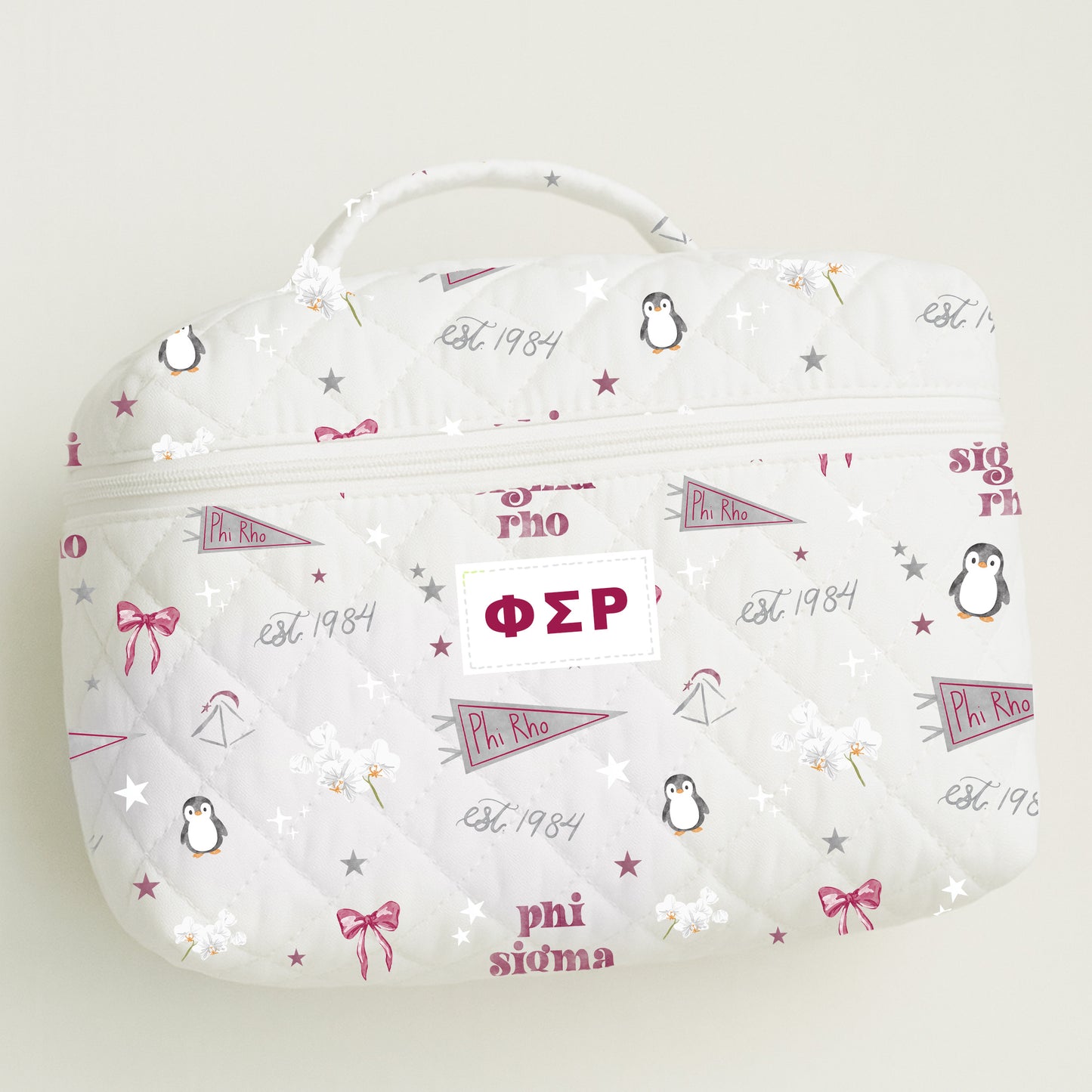 Phi Sigma Rho Toiletry Bag PREORDER