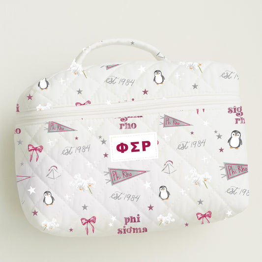Phi Sigma Rho Toiletry Bag PREORDER