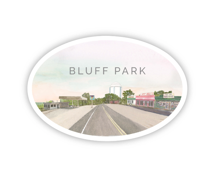 Bluff Park, Alabama Sticker