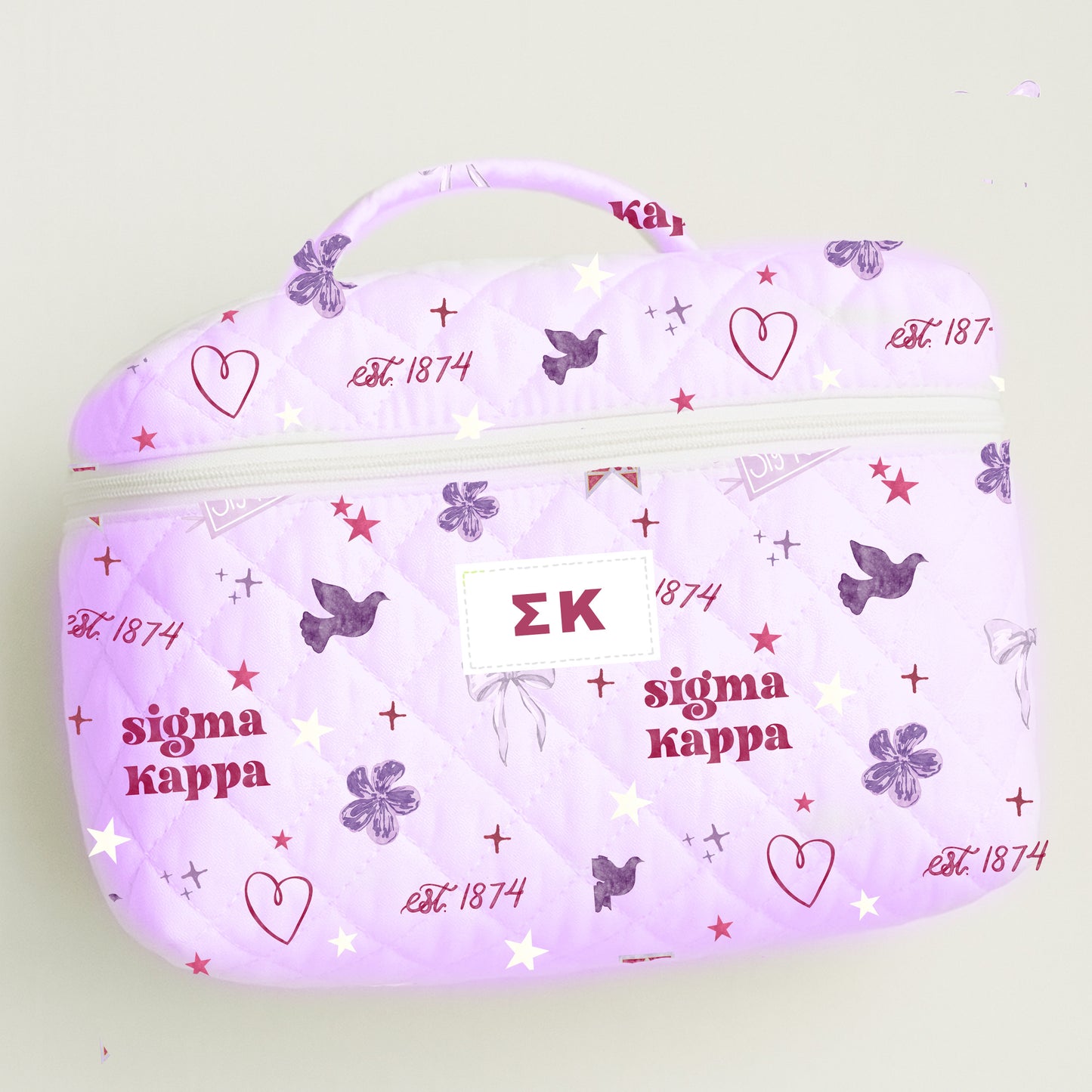 Sigma Kappa Toiletry Bag PREORDER