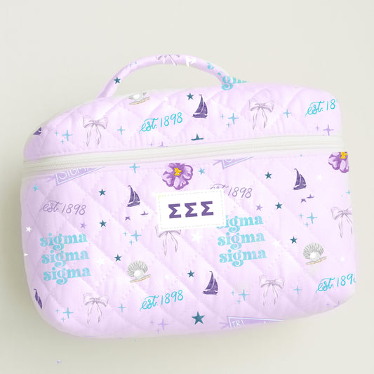 Sigma Sigma Sigma Toiletry Bag PREORDER