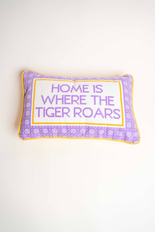 PREORDER Louisiana State University Needlepoint Pillow