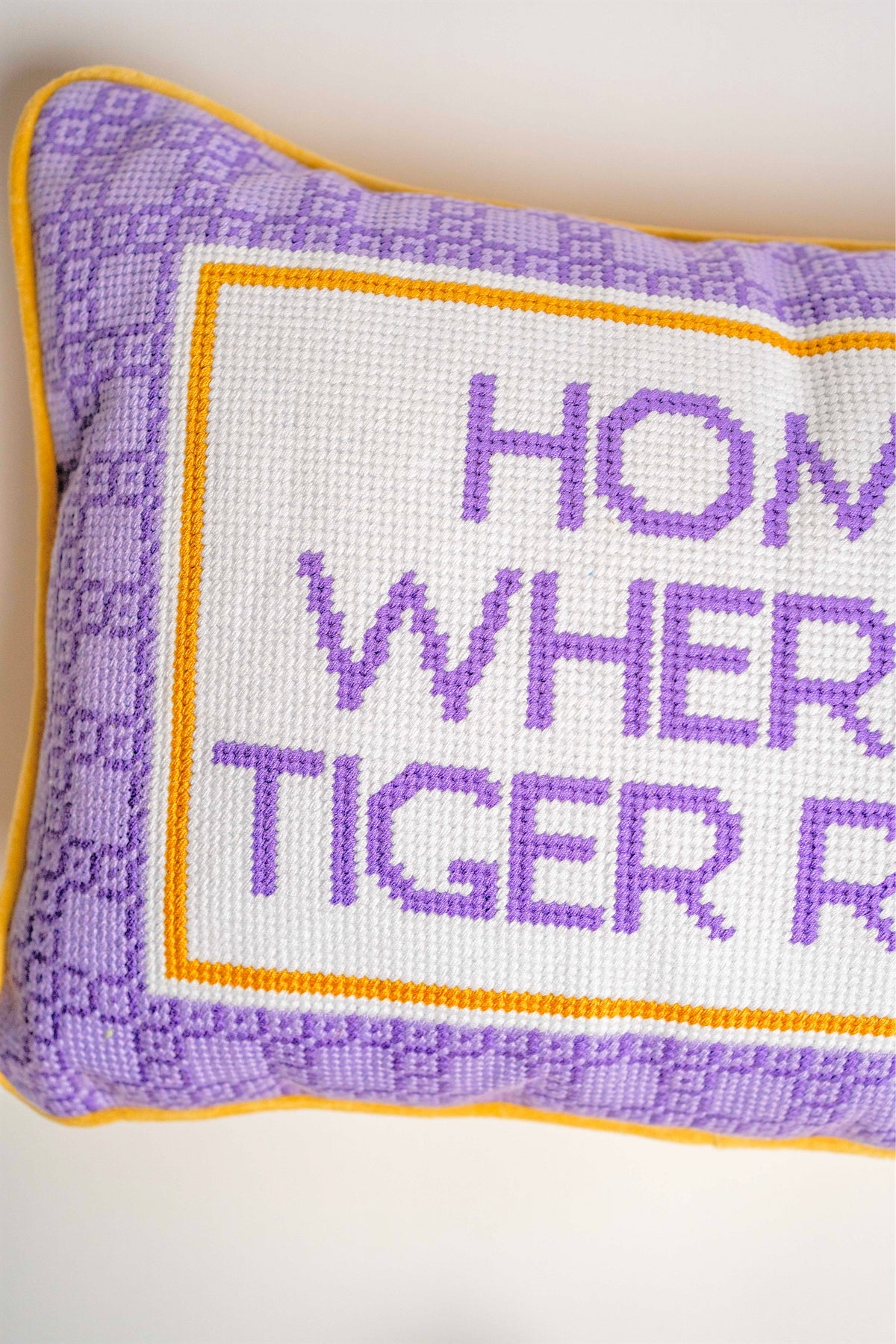 Louisiana State University Needlepoint