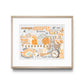 University of Tennessee Collage Print
