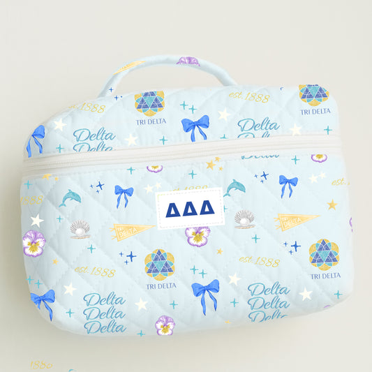 Delta Delta Delta Toiletry Bag PREORDER