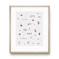 Mississippi State Illustrative Art Print, Collegiate