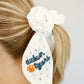 Auburn University Beaded Scrunchie