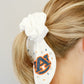 Auburn University Beaded Scrunchie