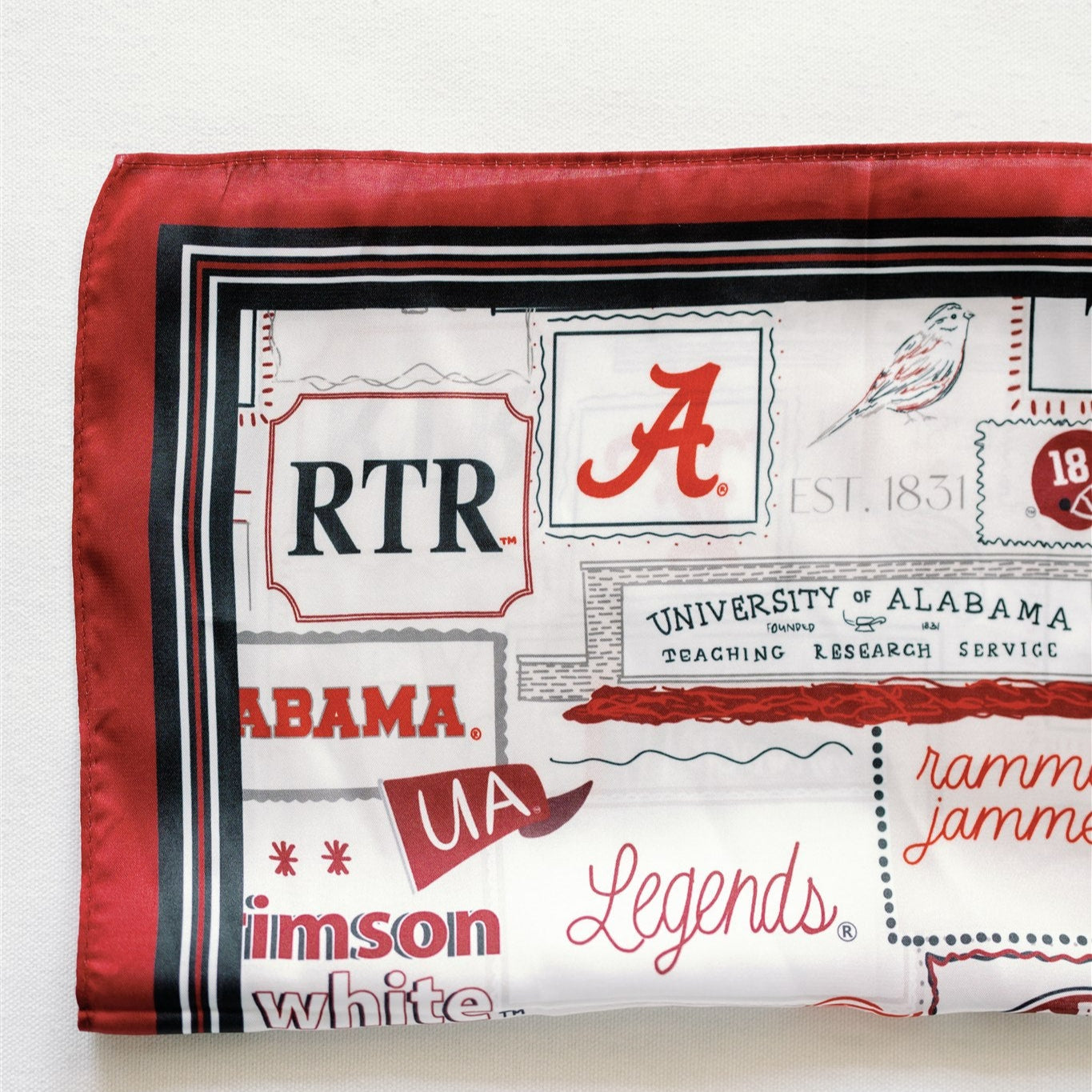 Alabama Silk Scarf