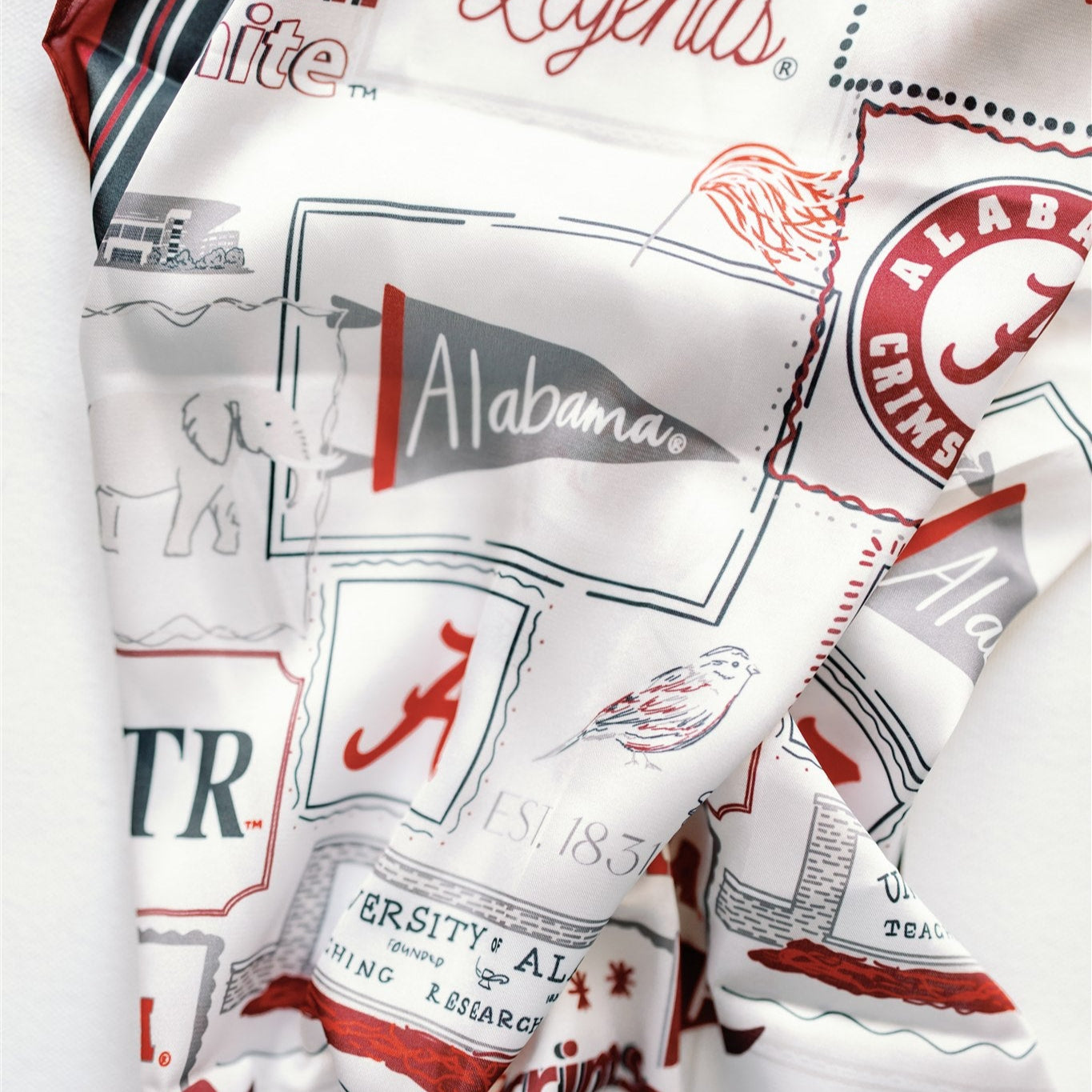 Alabama Silk Scarf
