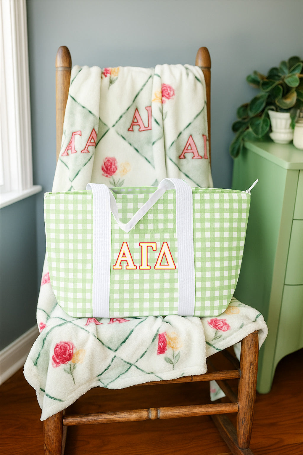 Alpha Gamma Delta Tote Bag