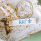 Kappa Kappa Gamma Embroidered Keychain