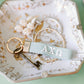 Alpha Chi Omega Embroidered Keychain