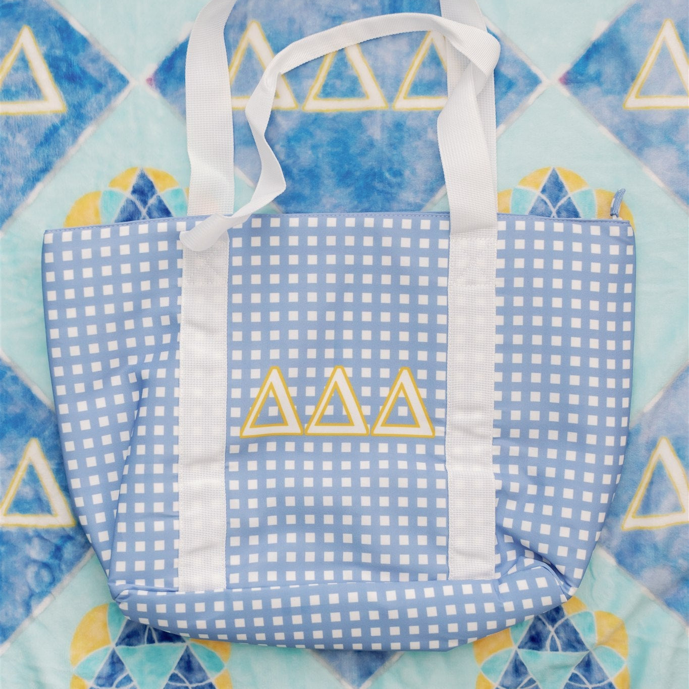 Delta Delta Delta (Tri Delta) Tote Bag