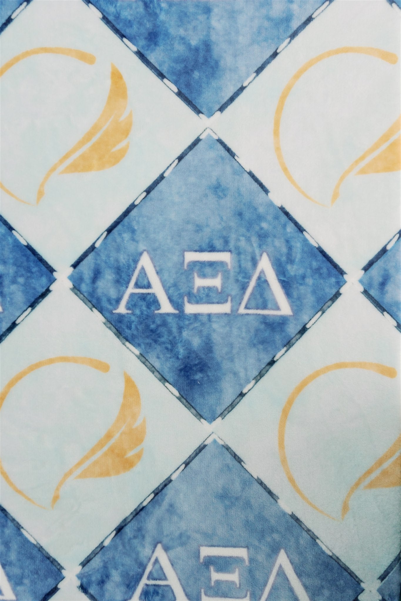 Alpha Xi Delta Flannel Fleece Blanket