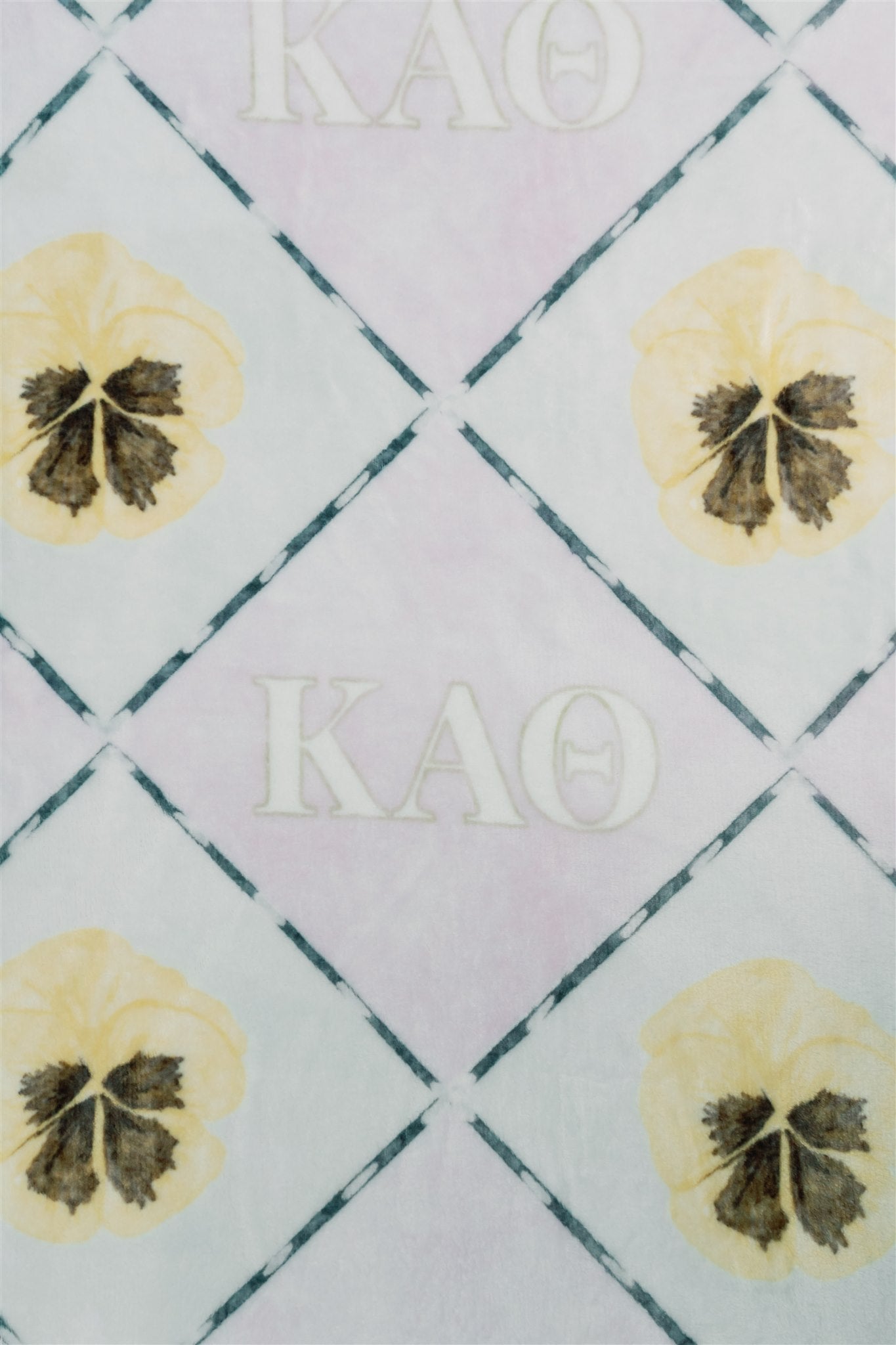 Kappa Alpha Theta Flannel Fleece Blanket