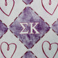Sigma Kappa Flannel Fleece Blanket