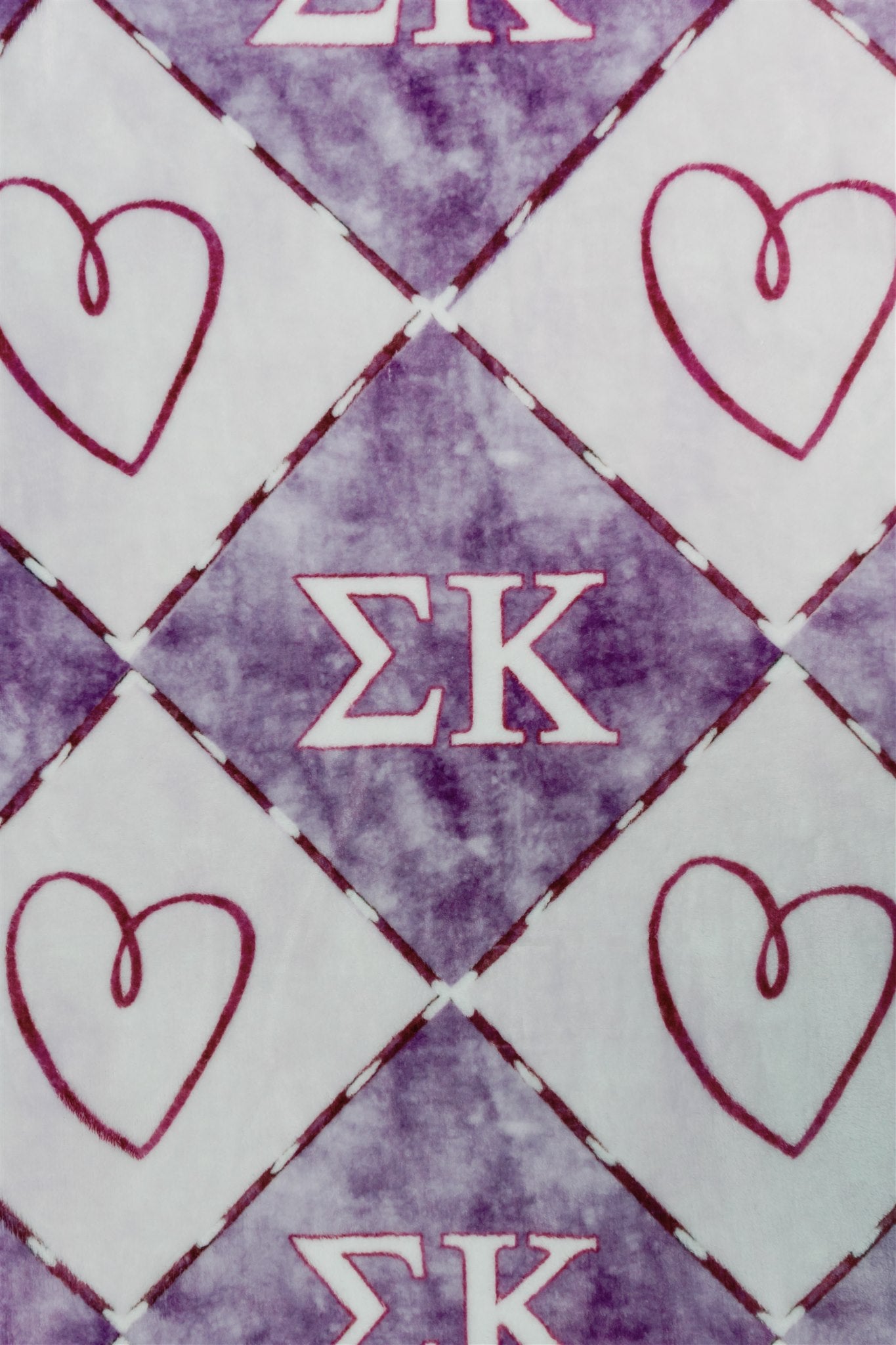 Sigma Kappa Flannel Fleece Blanket