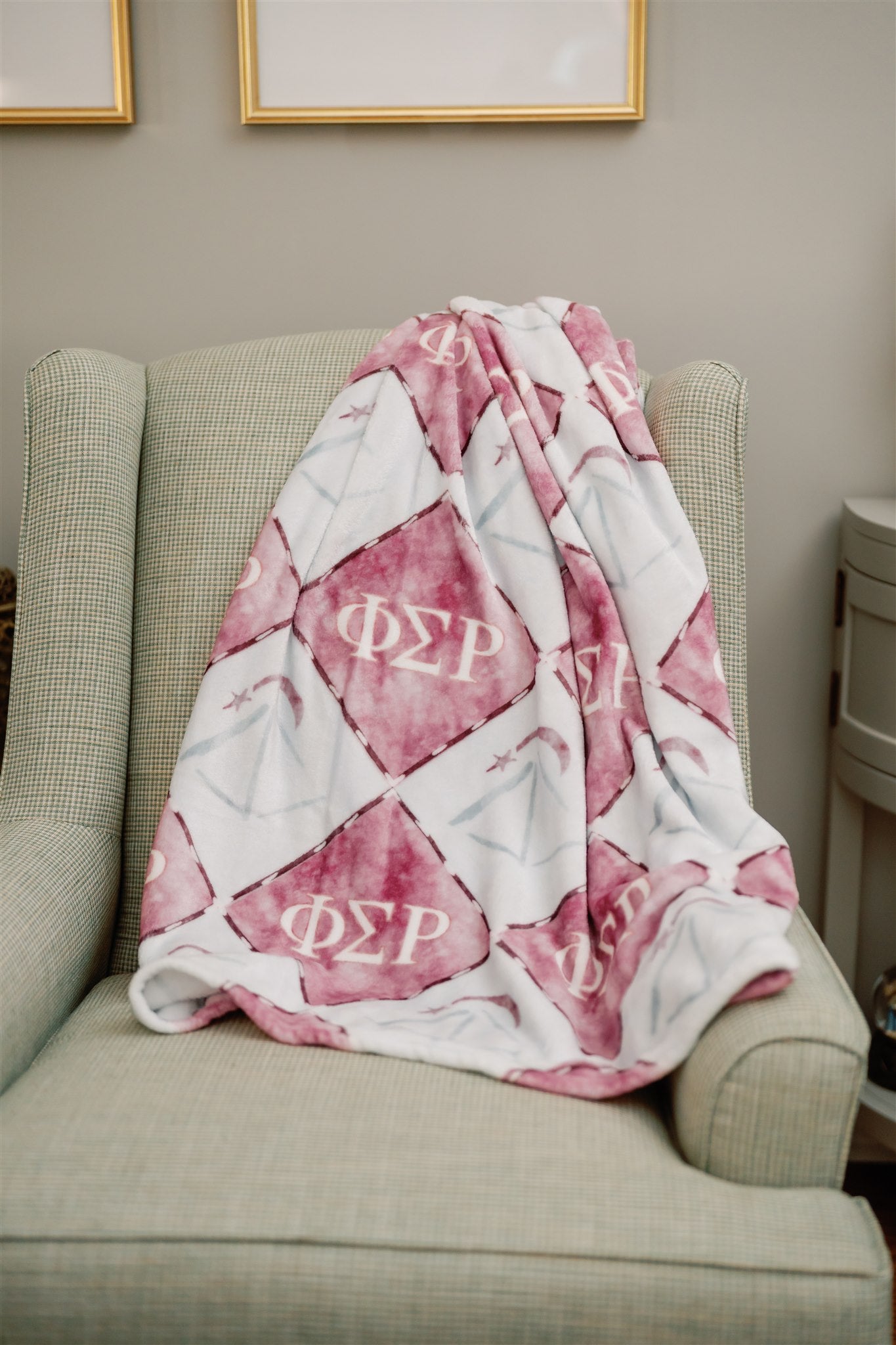 Phi Sigma Rho Flannel Fleece Blanket