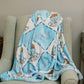 Alpha Delta Pi Flannel Fleece Blanket