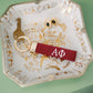 Alpha Phi Embroidered Keychain