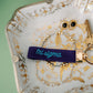 Sigma Sigma Sigma Embroidered Keychain