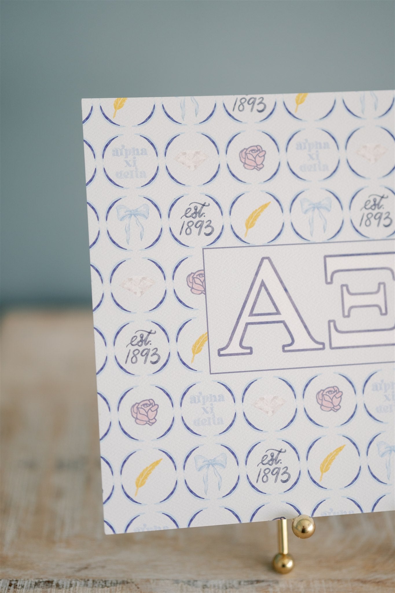 Alpha Xi Delta Art Print