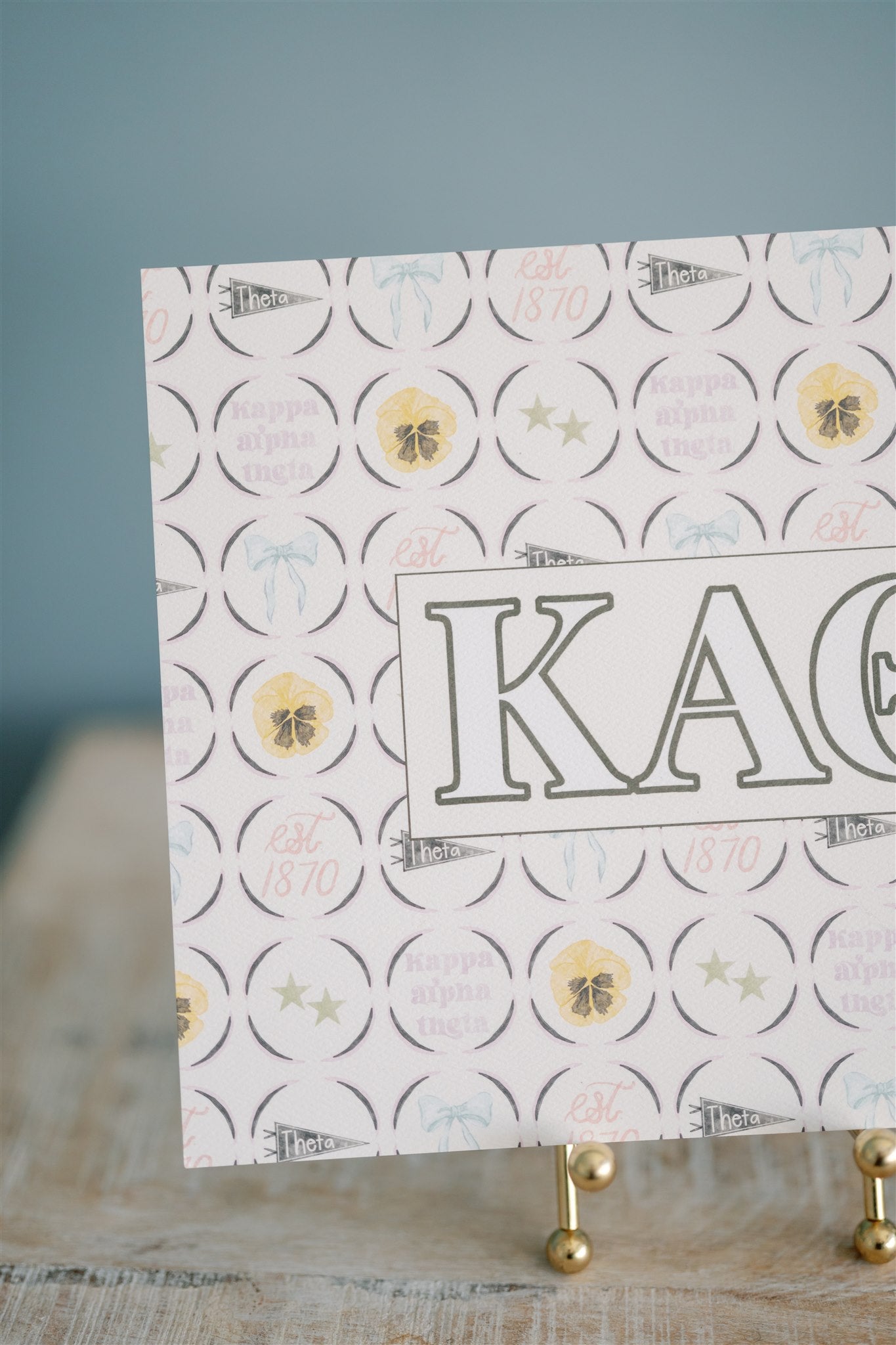 Kappa Alpha Theta Art Print