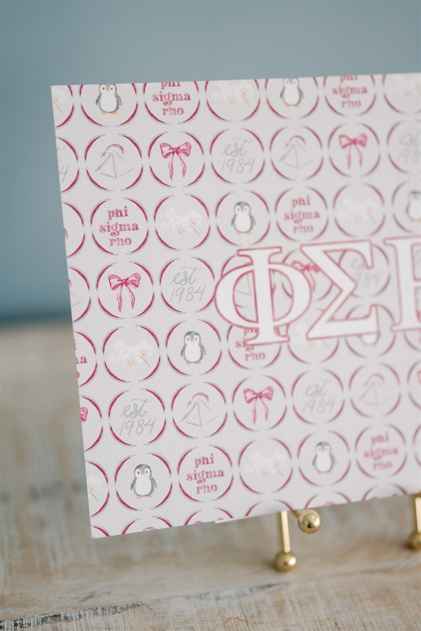 Phi Sigma Rho Art Print