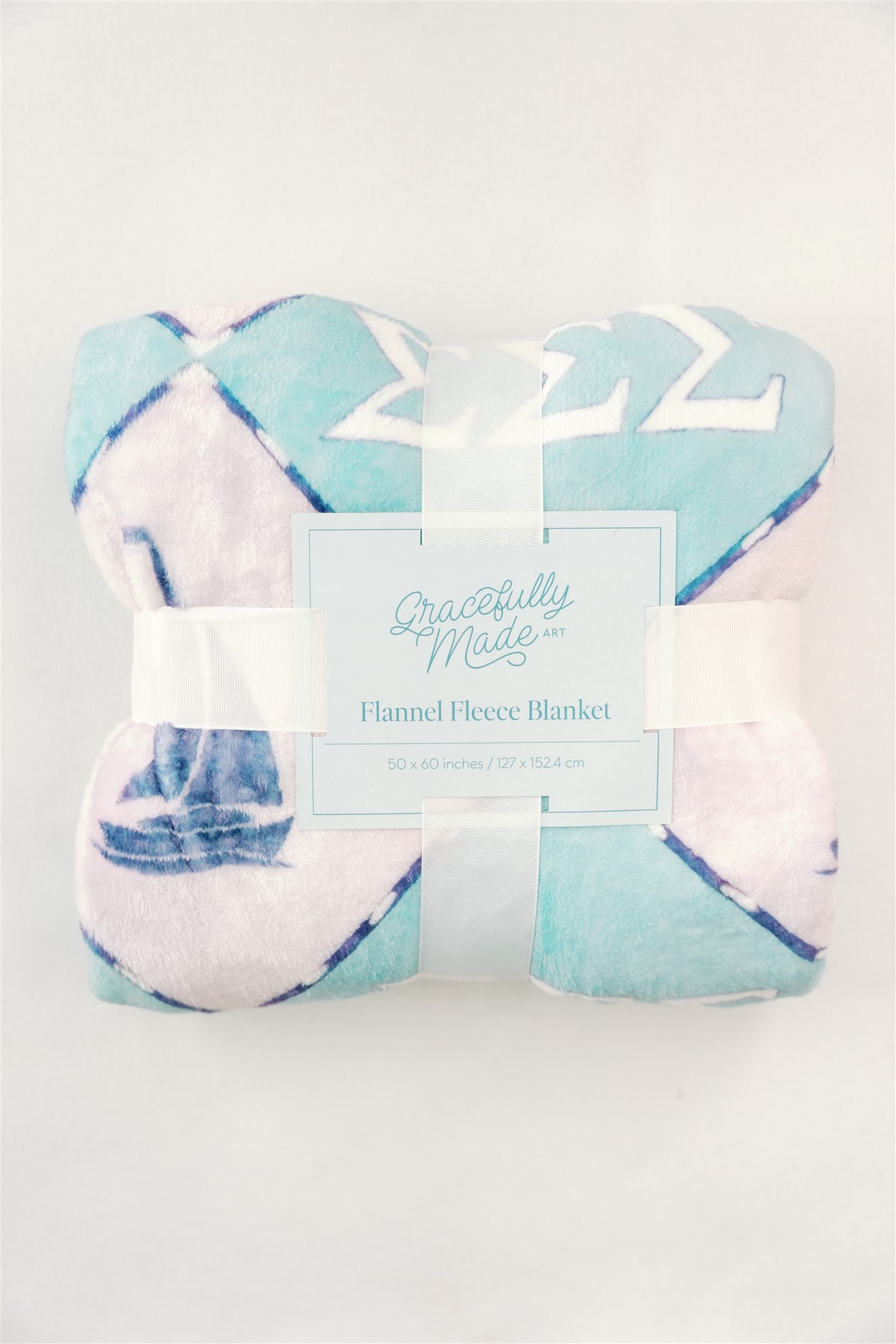 Sigma Sigma Sigma Flannel Fleece Blanket