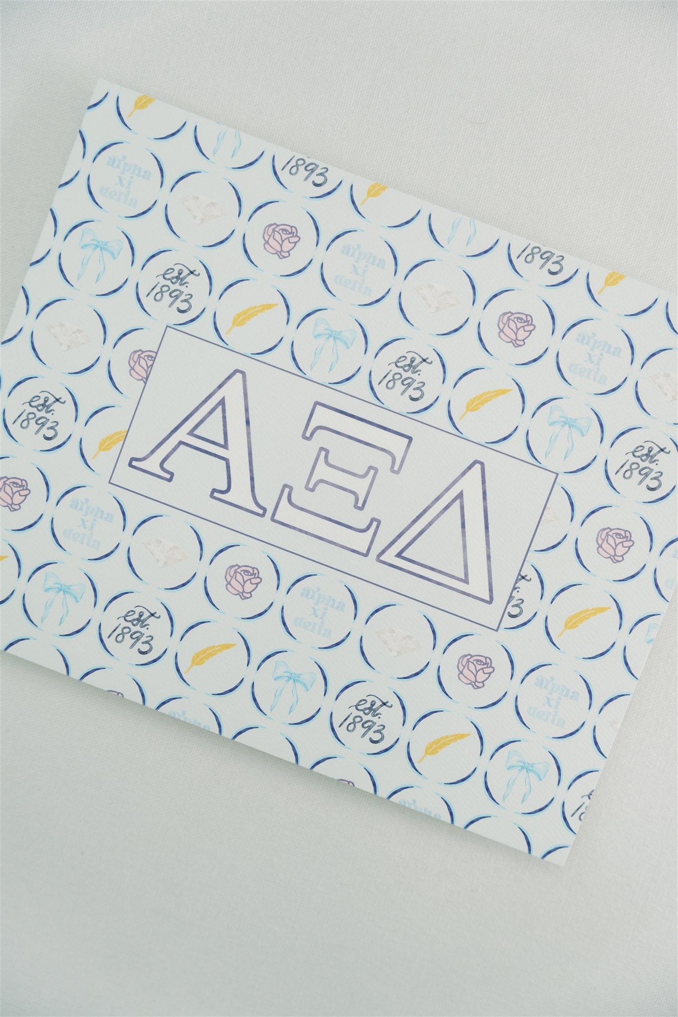 Alpha Xi Delta Art Print