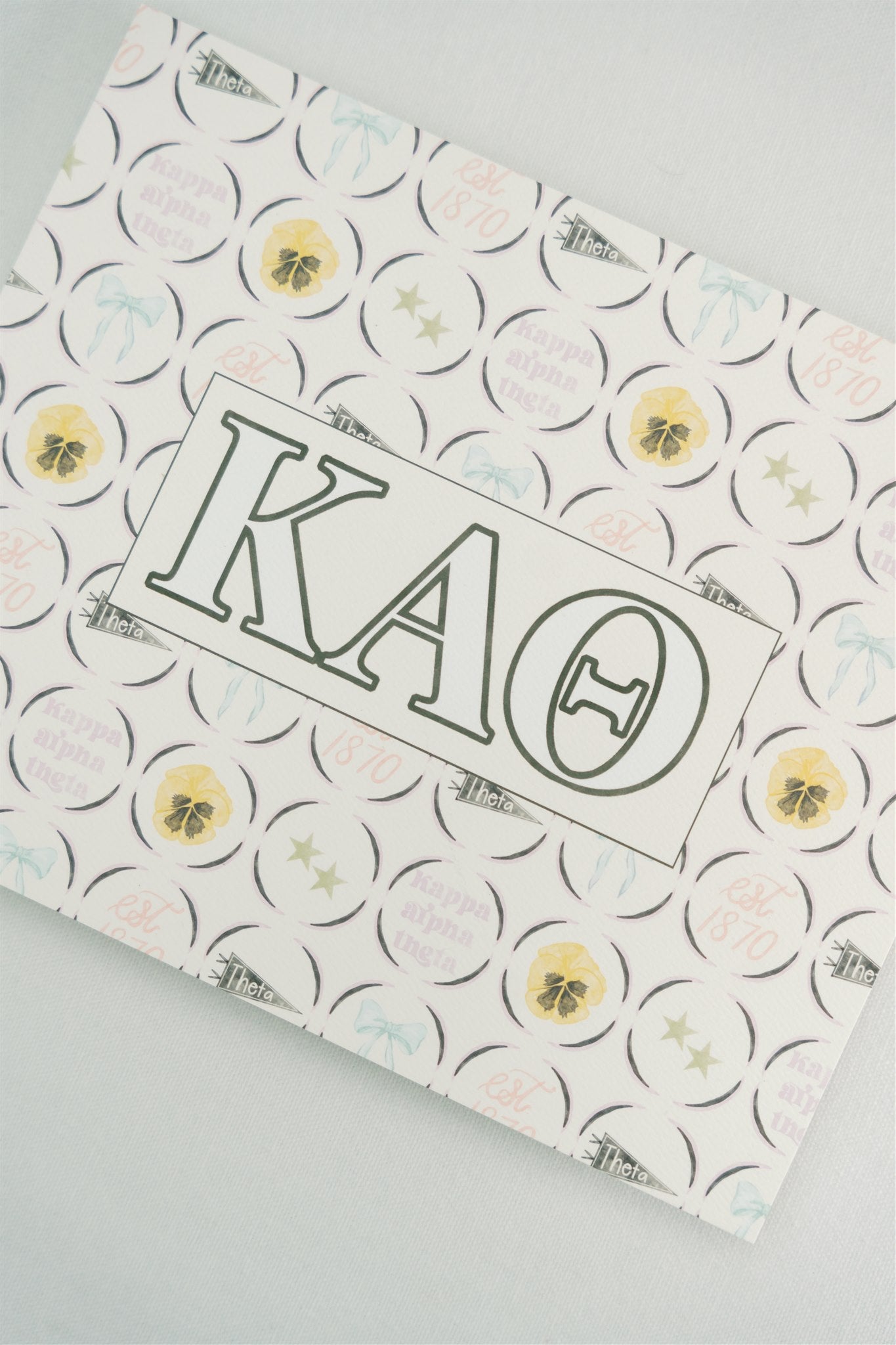 Kappa Alpha Theta Art Print