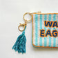 Auburn University Beaded Coin Purse