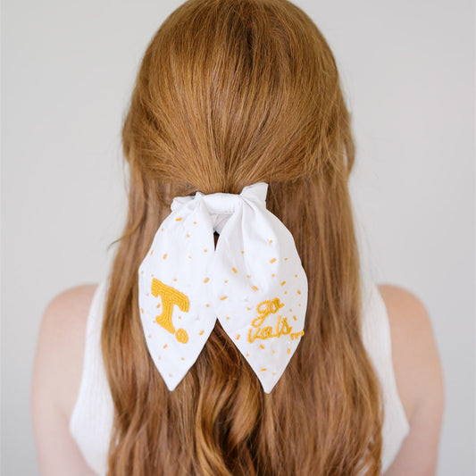 University of Tennessee Beaded Scrunchie