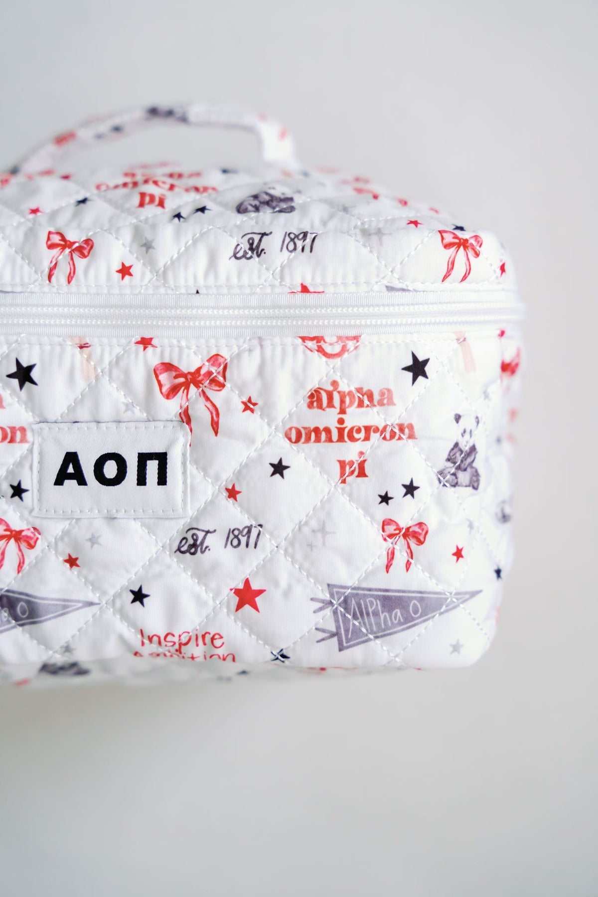 Alpha Omicron Pi Toiletry Bag