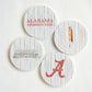 Alabama Striped Coasters