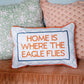 Eagle Needlepoint Pillow
