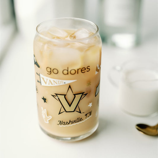 Vanderbilt University Glass Cup