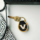 Vanderbilt University Embroidered Keychain