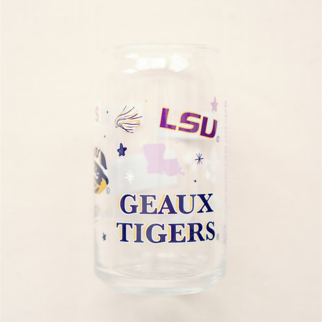 LSU Glass Cup