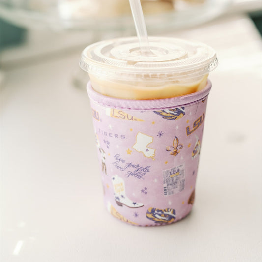 LSU Coffee Sleeve