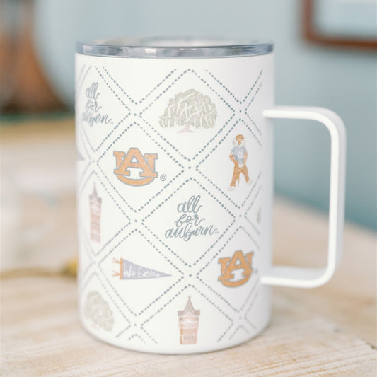 Licensed 16 oz. Insulated Auburn University Mug