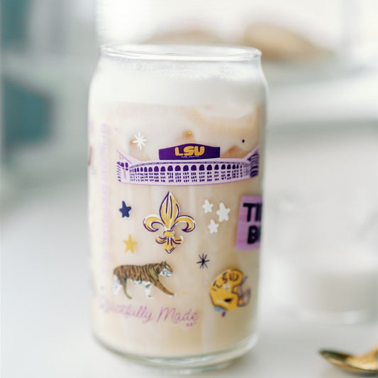 LSU Glass Cup
