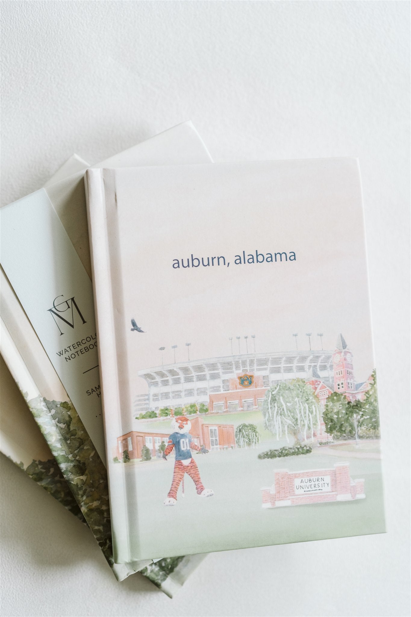 Auburn University Watercolor Hardcover Notebook