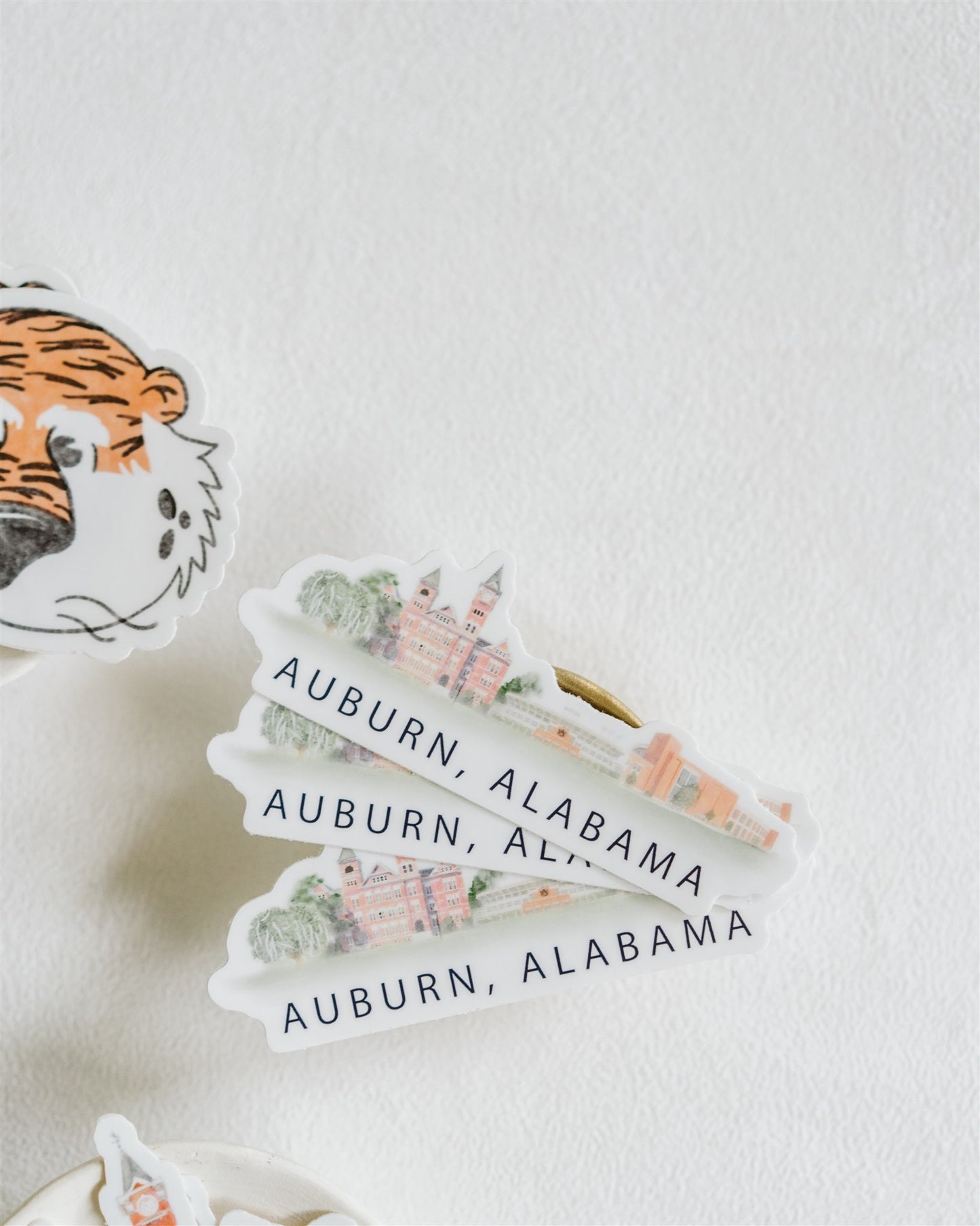 Auburn Watercolor Sticker