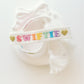 Rainbow Swiftie Woven Bracelet