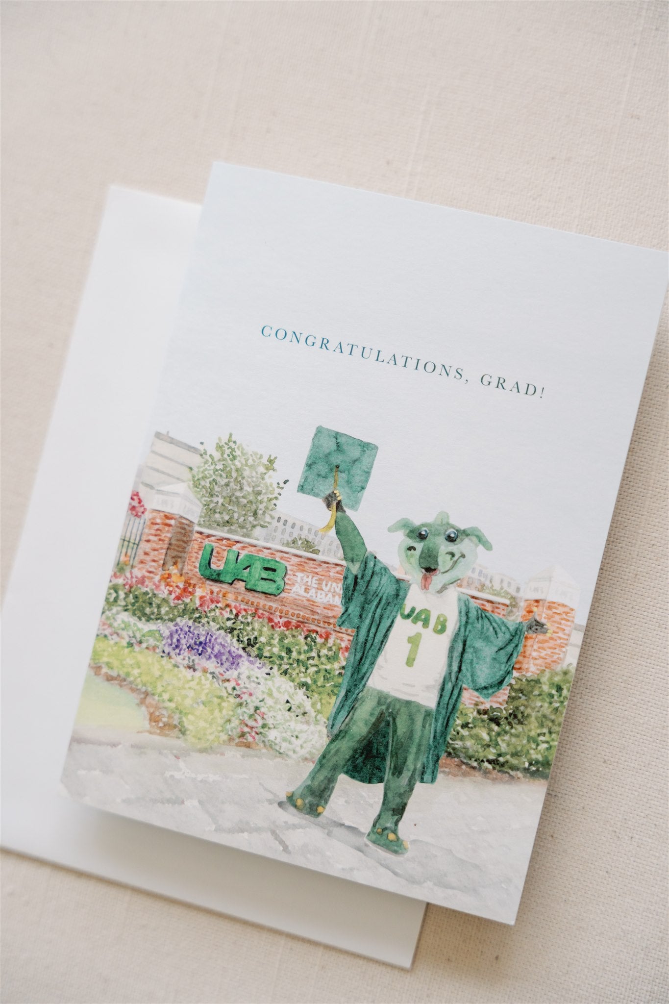 "Congratulations, grad!" UAB Graduation Greeting Card